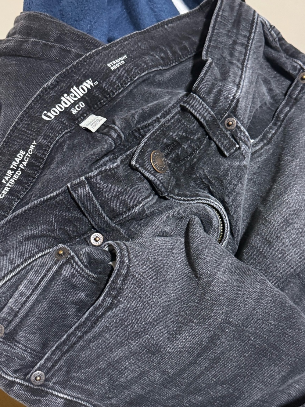 2 pair of jeans!  Goodfellow & Co Men's Washed Charcoal Jeans